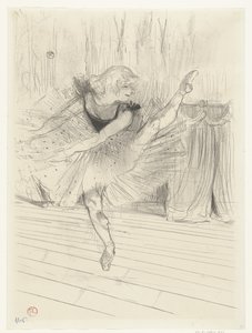 Portret af danseres Ida Heath Ida Heath engelsk danserinde