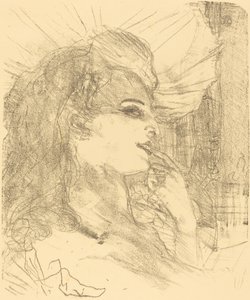 Anna Held af Henri de Toulouse Lautrec