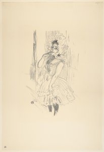 Anna Held, i Alle disse damer på teatret af Henri de Toulouse Lautrec