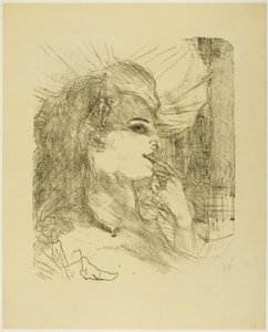Anna Held, fra Treize Lithographies af Henri de Toulouse Lautrec