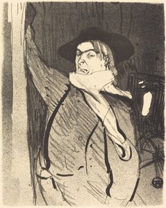 Aristide Bruant af Henri de Toulouse Lautrec
