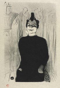 Hos Gaieté Rochechouart: Nicolle af Henri de Toulouse-Lautrec