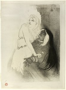 Ved renæssancen: Sarah Bernhardt i Phèdre af Henri de Toulouse Lautrec