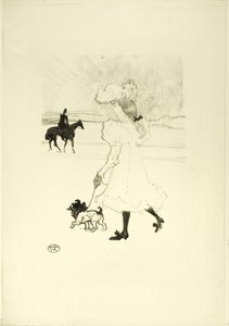 I skoven af Henri de Toulouse Lautrec