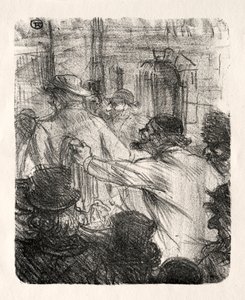 Ved foden af ​​Sinai: Tøjhallen, Krakow, 1898. af Henri de Toulouse Lautrec