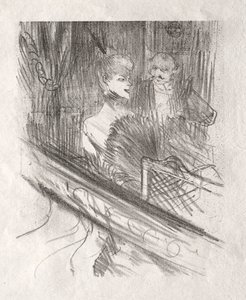 Ved foden af ​​Sinai: Baron Moïse, 1898. af Henri de Toulouse Lautrec