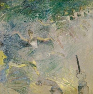 Balletdansere. 1885/86 af Henri de Toulouse Lautrec