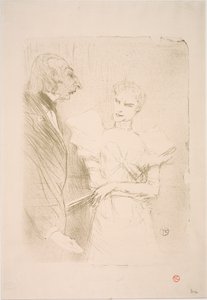 Brandès og Leloir, i Cabotins af Henri de Toulouse-Lautrec