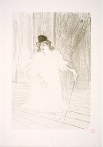 Cecy Loftus af Henri de Toulouse-Lautrec