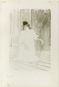 Cecy Loftus af Henri de Toulouse-Lautrec