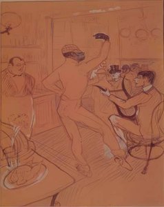 Dansende chokolade af Henri de Toulouse Lautrec