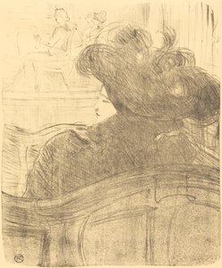Cleo de Merode af Henri de Toulouse Lautrec