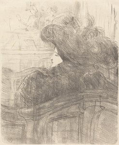 Cleo de Merode af Henri de Toulouse Lautrec
