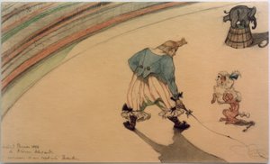 Clown-Dompteur von Henri de Toulouse Lautrec