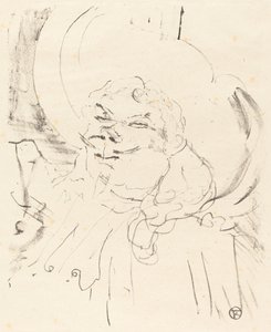 Coquelin den ældre Coquelin aine, 1896. af Henri de Toulouse Lautrec