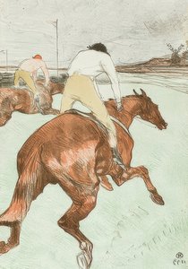 Jockeyen (Le Jockey). 1899 af Henri de Toulouse Lautrec