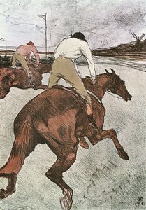 Jockeyen af Henri de Toulouse Lautrec