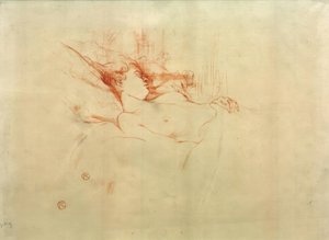 Søvnen af Henri de Toulouse Lautrec