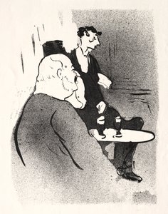 Ducarre til ambassadørerne, 1893. af Henri de Toulouse Lautrec