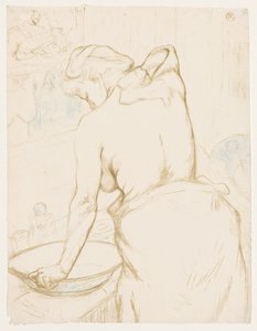 Elles: Toilettet af Henri de Toulouse Lautrec