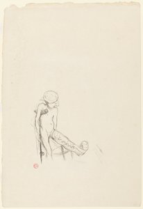 eros vanne af Henri de Toulouse-Lautrec