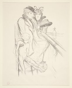 Eros vanne (Eros Vanquished) af Henri de Toulouse-Lautrec