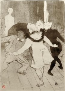 Folies Bergère, Monsieur Prudhommes beskedenhed af Henri de Toulouse Lautrec