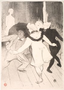 Hyrdinde Follies. Monsieur Prudhommes beskedenhed af Henri de Toulouse Lautrec
