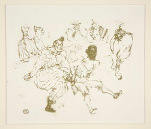 Footit og Chokolade af Henri de Toulouse Lautrec