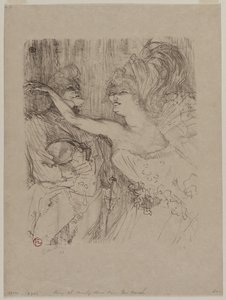 Guy and Mealy i "Paris qui Marche" af Henri de Toulouse-Lautrec