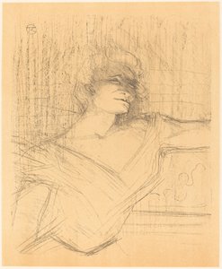 I "La glu" (I "La glu") af Henri de Toulouse Lautrec