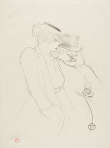I fyrrerne af Henri de Toulouse Lautrec