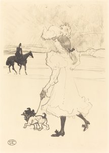In the Woods Au bois, 1899. af Henri de Toulouse Lautrec