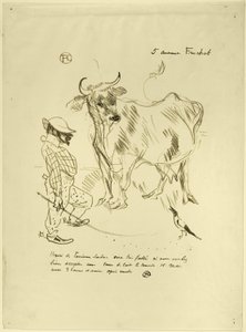 Invitation til et glas mælk af Henri de Toulouse Lautrec