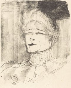 Jeanne Granier, 1896. af Henri de Toulouse Lautrec
