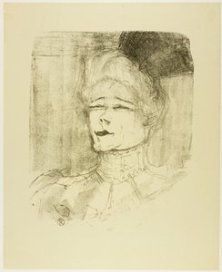 Jeanne Granier, fra Treize Lithographies af Henri de Toulouse-Lautrec