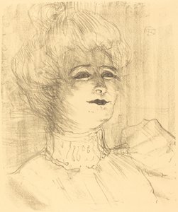 Jeanne Hading, 1896. af Henri de Toulouse Lautrec