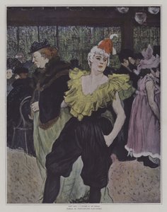 Klovheden Cha-U-Kao ved Moulin Rouge af Henri de Toulouse Lautrec