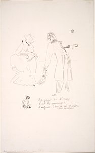 Nytårs kompliment af Henri de Toulouse Lautrec