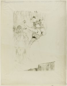Långiver Danser Boleroen i Chilpéric af Henri de Toulouse Lautrec