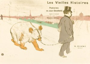 Gamle historier dækker frontispice, 1893. af Henri de Toulouse Lautrec