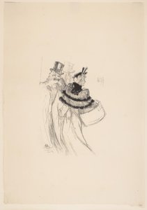 De gamle herrer af Henri de Toulouse Lautrec