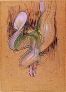 Loïe Fuller im Folies Bergère von Henri de Toulouse Lautrec
