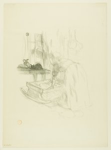 Vuggevise, fra Melodier af Désiré Dihau af Henri de Toulouse Lautrec