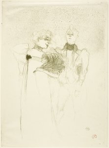 Mademoiselle Lender, i Madam Satan af Henri de Toulouse Lautrec
