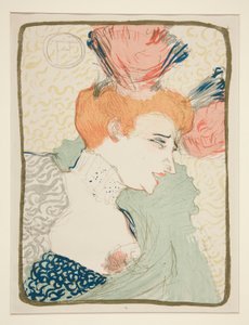 Mademoiselle Marcelle Lender, Buste (Portrætbuste af Mademoiselle Marcelle Lender) af Henri de Toulouse Lautrec