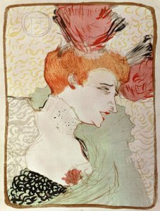 Miss Marcelle Lender, buste af Henri de Toulouse Lautrec