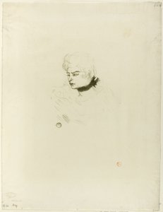Mademoiselle Pois Vert von Henri de Toulouse-Lautrec