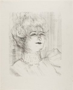 Marie-Louise Marsy, fra Treize Lithographies af Henri de Toulouse-Lautrec