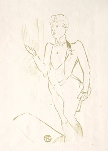 Mary Hamilton, 1893. af Henri de Toulouse Lautrec